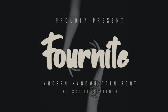 Fournite: A Modern Handwritten Display Font for Brands