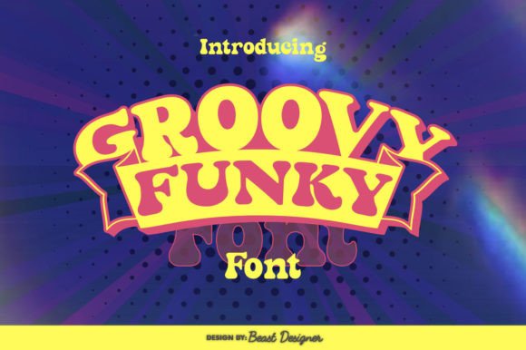 Groovy Funky: A Retro Display Font for Your Brand