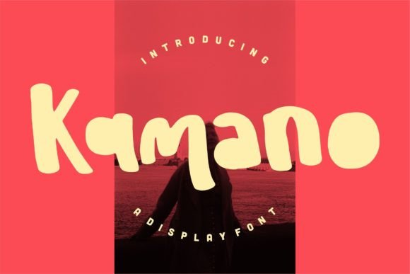 Kamano: A Joyful Display Font for Crafters