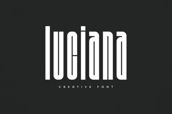 Luciana: An Elegant Display Font for Editorial Design