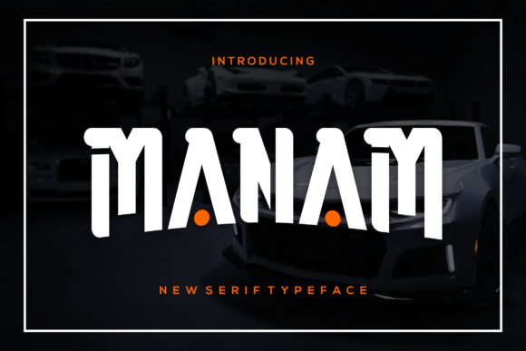 Manam: A Modern Display Font for Business Branding