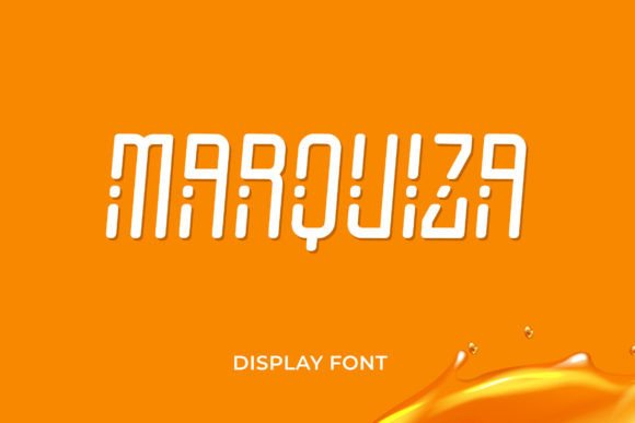 Marquiza: A Modern Display Font for Bold Branding