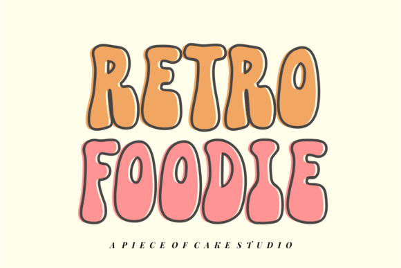 Retro Foodie: A Retro Display Font for Your Brand