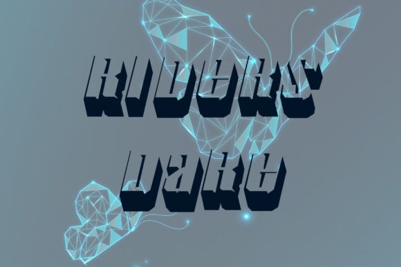 Riders Dare: A Bold Display Font for Editorial Impact