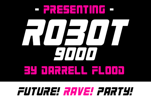 Robot 9000: A Futuristic Display Font for Web Design