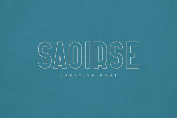 Saoirse: A Versatile Display Font for Editorial Design
