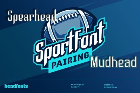 Spearhead Mudhead Duo: A Modern Display Font for Brands